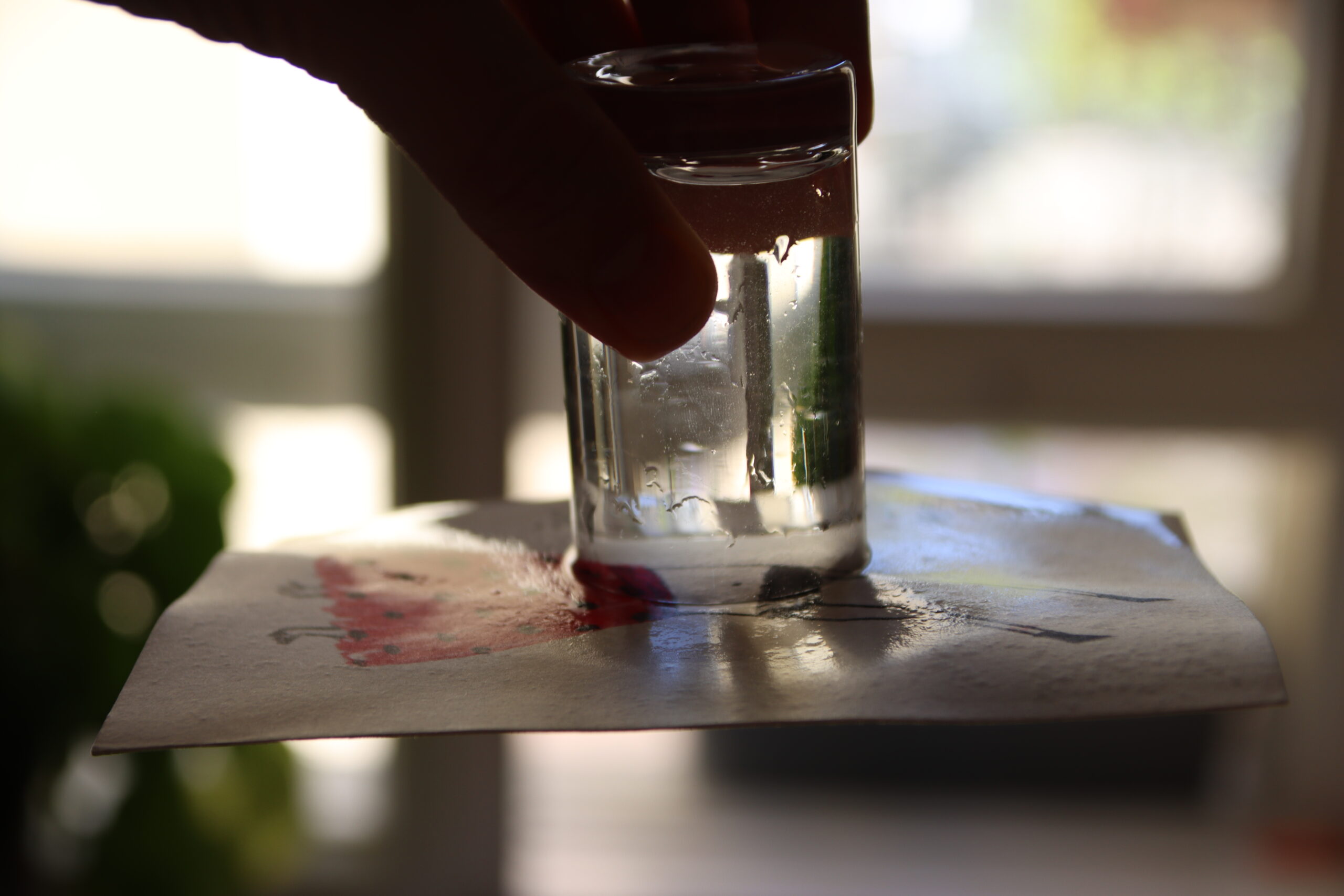 Experiment Wasserglas